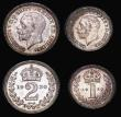 London Coins : A176 : Lot 1610 : Maundy Set 1930 ESC 2547, Bull 3990 EF to A/UNC with matching tone and a few scattered spots these p...