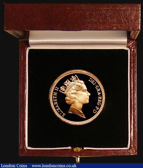 Sovereign 1997 Gold Proof S.SC2 FDC in the Royal Mint box of issue with certificate : English Cased : Auction 177 : Lot 477