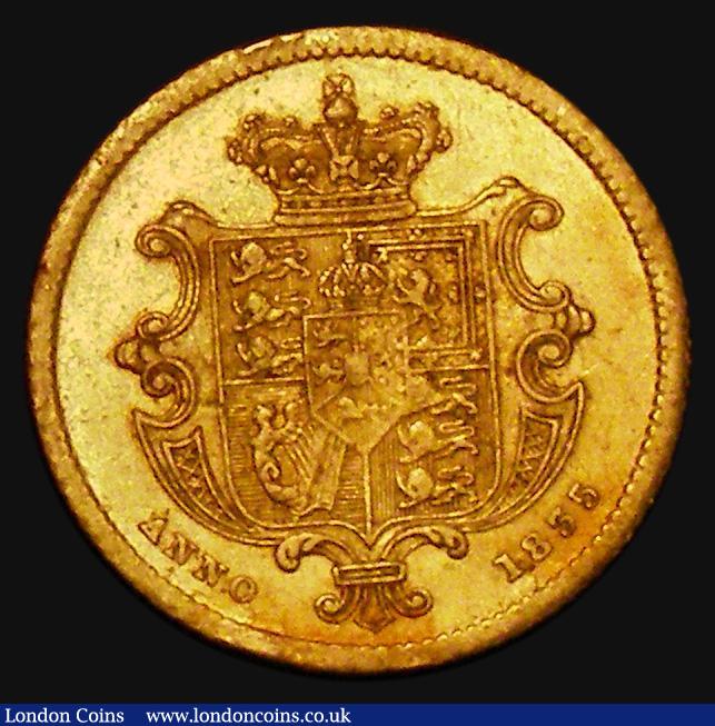London Coins : A177 : Lot 1618 : Half Sovereign 1835 Marsh 411, S.3831, GVF/VF all William IV Half Sovereigns rare in all grades, wit...