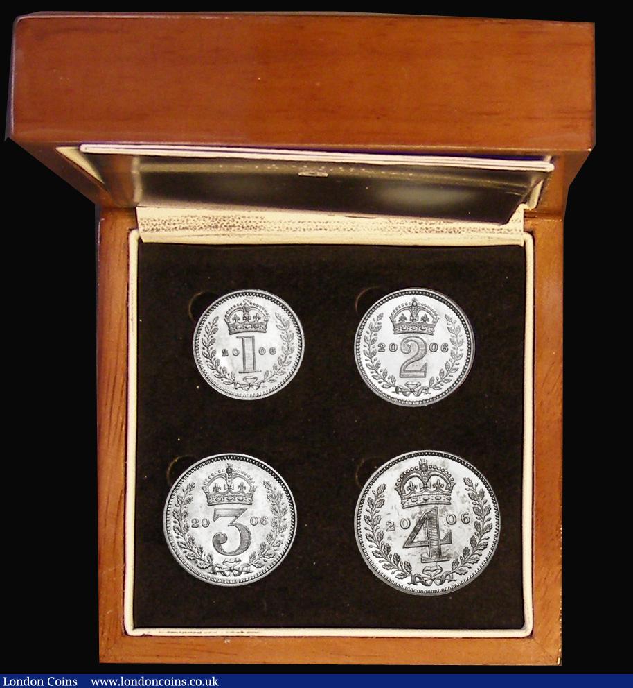 London Coins : A177 : Lot 1811 : Maundy Set 2006 Lustrous UNC in a London Mint Office box with certificate