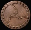 London Coins : A177 : Lot 1025 : Isle of Man Penny 1813 S.KM#11 VF with some gentle edge bruises