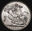 London Coins : A177 : Lot 1445 : Crown 1902 ESC 361, Bull 3560 UNC or near so with original lustre