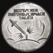 London Coins : A177 : Lot 955 : Germany Medallic Thaler World War I 'Hardship and Black Shame', undated, 39mm diameter, si...