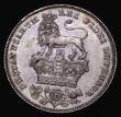 London Coins : A178 : Lot 1665 : Sixpence 1829 ESC 1666, Bull 2439 EF and colourfully toned, a minor thin scratch behind the lion...