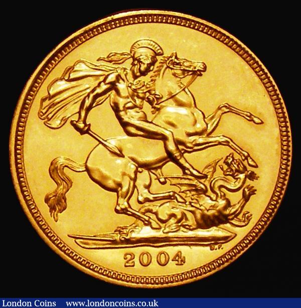 Sovereign 2004 Bullion issue S.4430 BU : English Coins : Auction 178 : Lot 1866