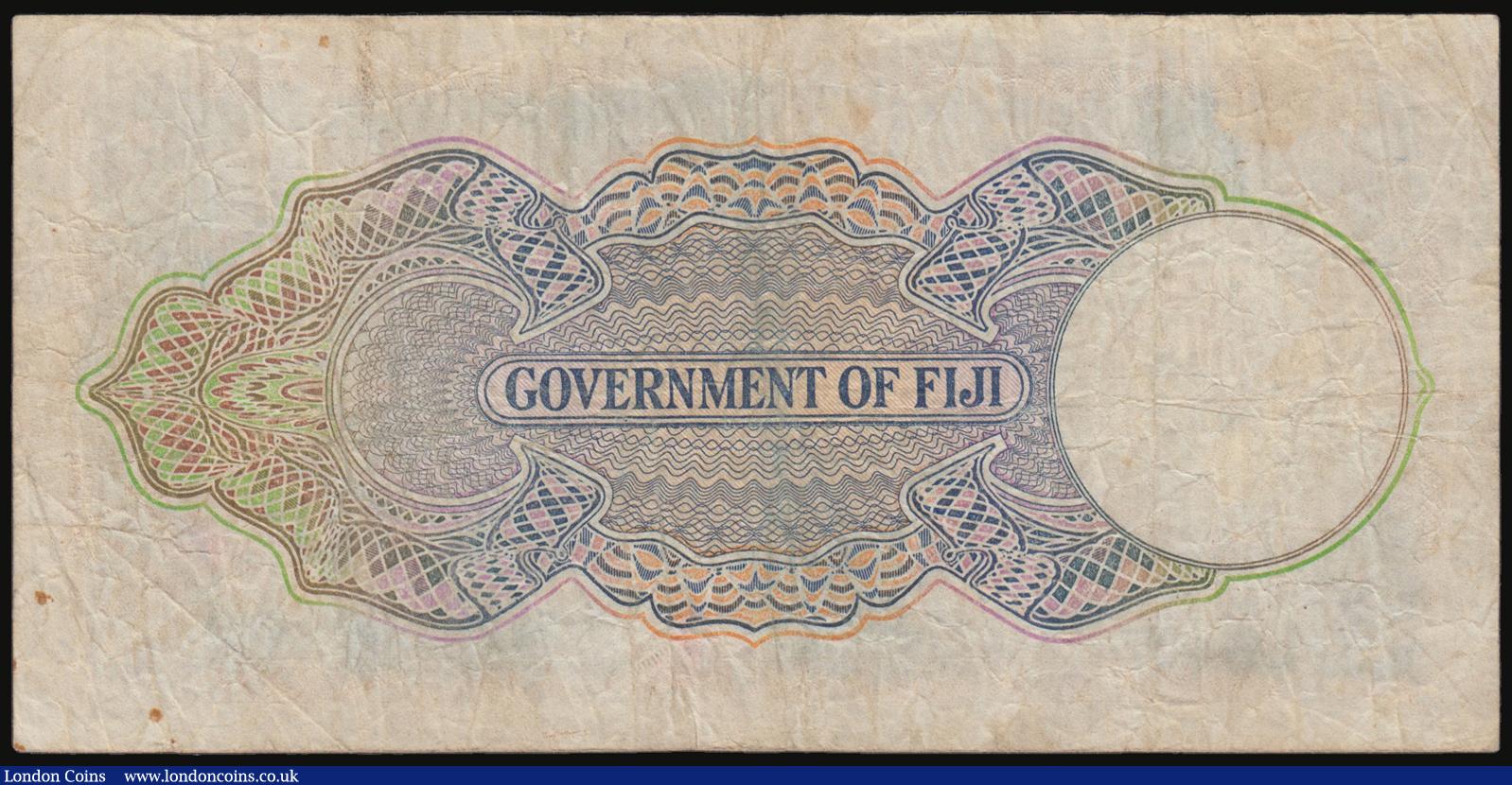 London Coins : A178 : Lot 73 : Fiji Ten Shillings 1st July 1950 George VI portrait Fine