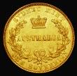 London Coins : A178 : Lot 1020 : Australia Sovereign 1855 Sydney Branch Mint Marsh 360 GVF/EF the first Sydney branch mint Sovereign,...