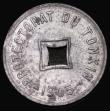 London Coins : A178 : Lot 1190 : Tonkin (North Vietnam) - French Protectorate 1/600th Piastre 1905 KM#1 struck in Zinc, the only curr...