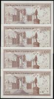 London Coins : A178 : Lot 120 : Scotland, The Royal Bank of Scotland plc Ten Pounds 4 Jan 1984 Pick 343a signed Winter (4) consecuti...