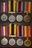 London Coins : A178 : Lot 665 : Pakistan (7) General Service Medal, with Kashmir 1948 clasp, EF, Pakistan Army 10 Year Service Medal...