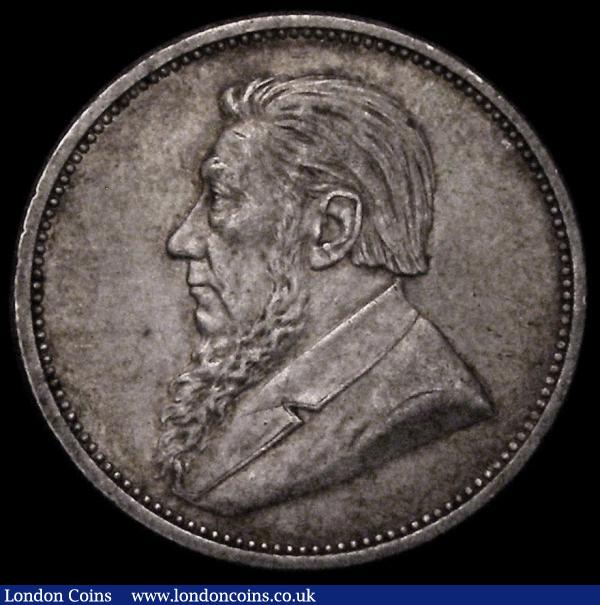 South Africa Two Shillings 1895 KM#6 VF/GVF lightly toned, the obverse with some contact marks : World Coins : Auction 179 : Lot 1230