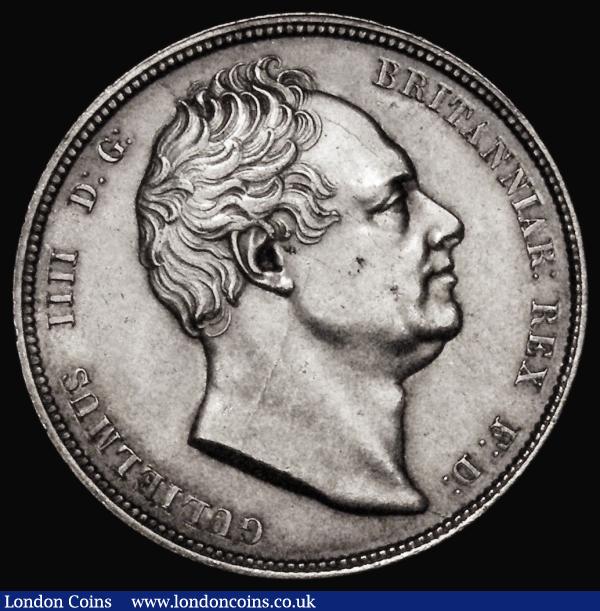 Halfcrown 1834 WW in script ESC 662, Bull 2478 EF : English Coins : Auction 179 : Lot 1763