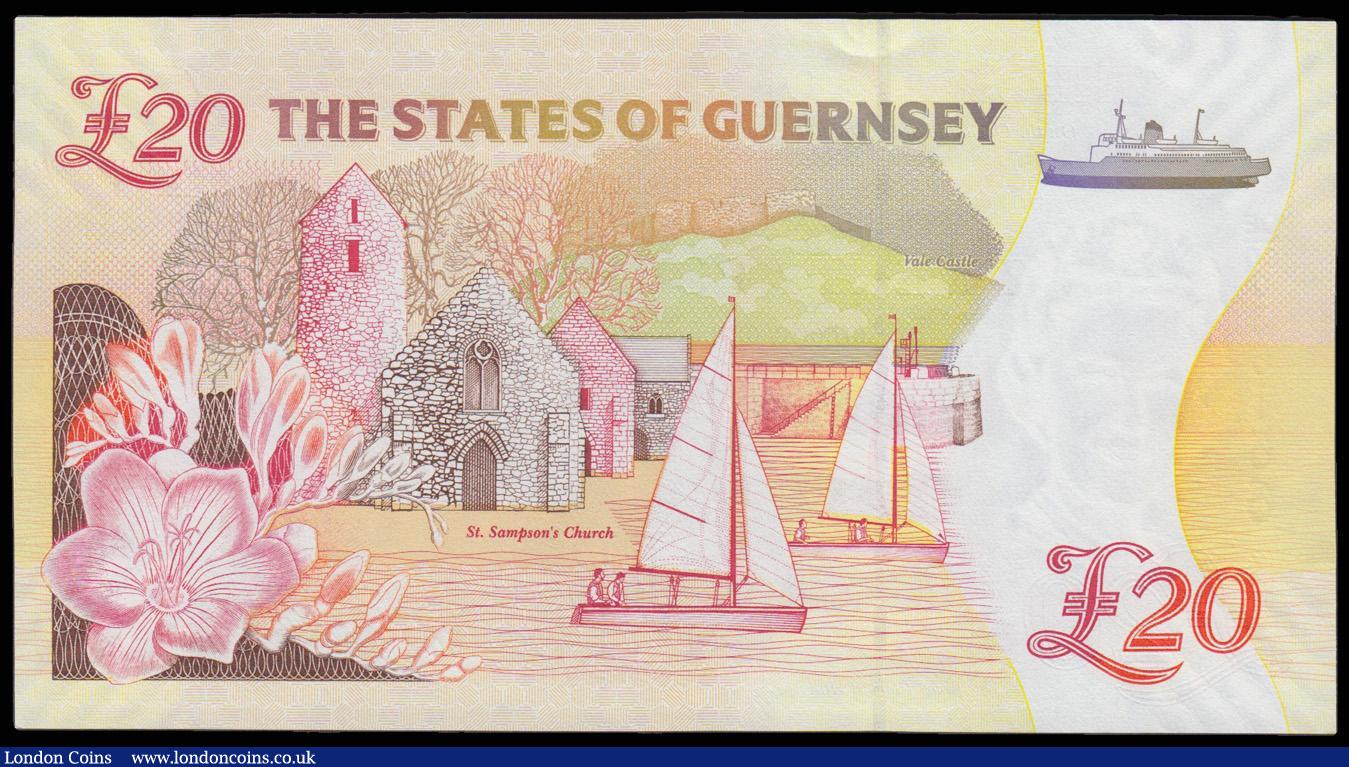 London Coins : A179 : Lot 122 : Guernsey Twenty Pounds 2012 Commemorative issue Pick 21 Unc