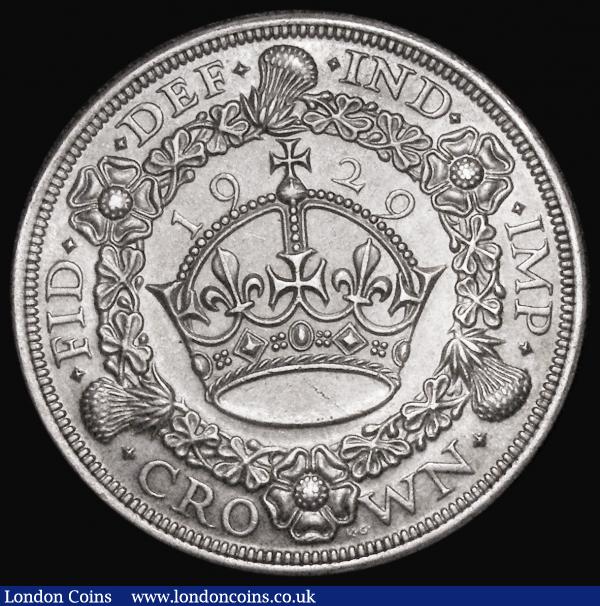 Crown 1929 ESC 369, Bull 3636 GVF/NEF : English Coins : Auction 179 : Lot 1482