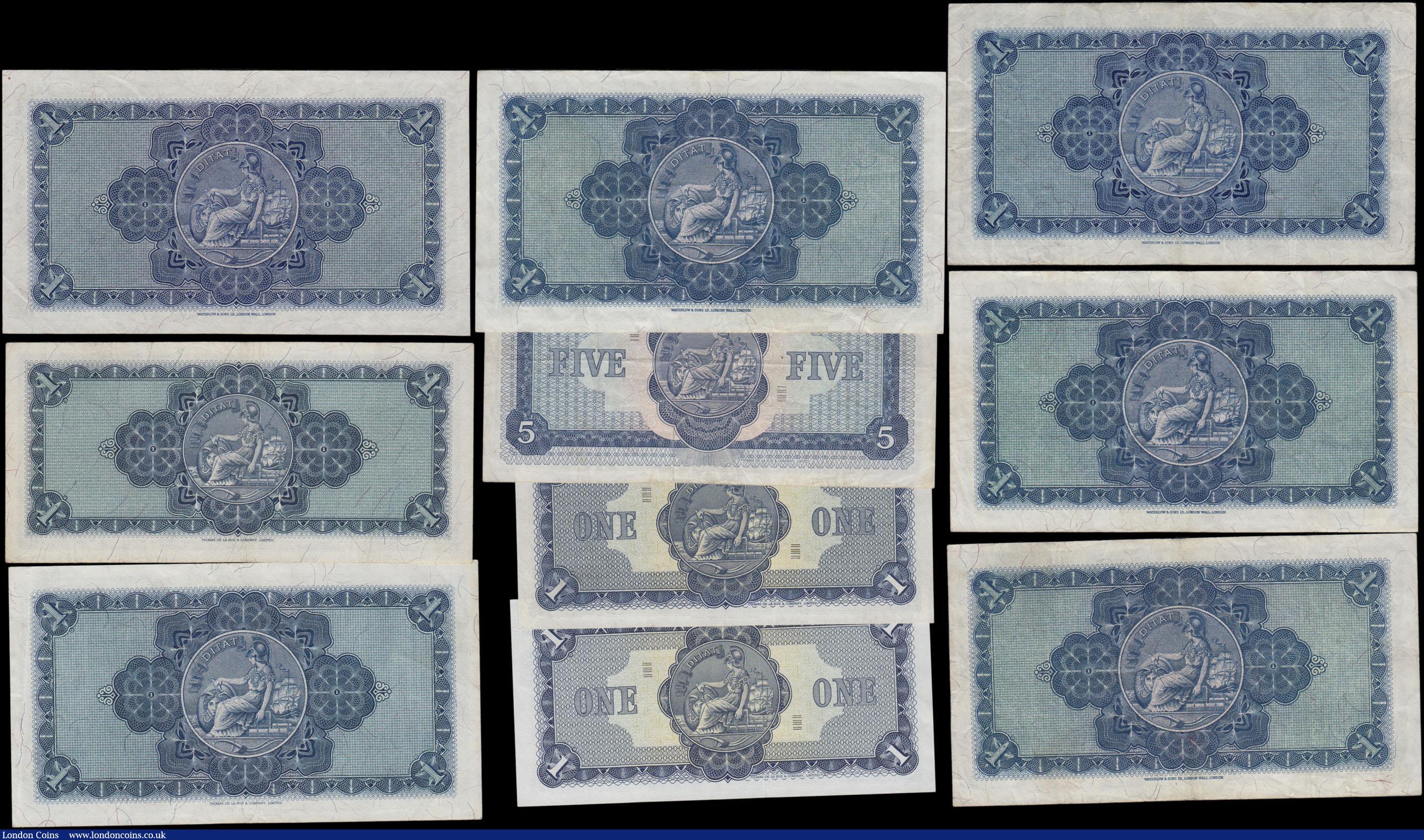 London Coins : A179 : Lot 192 : Scotland The British Linen Bank circa 1950-60's issues (10) in various grades mostly VF-GVF and...
