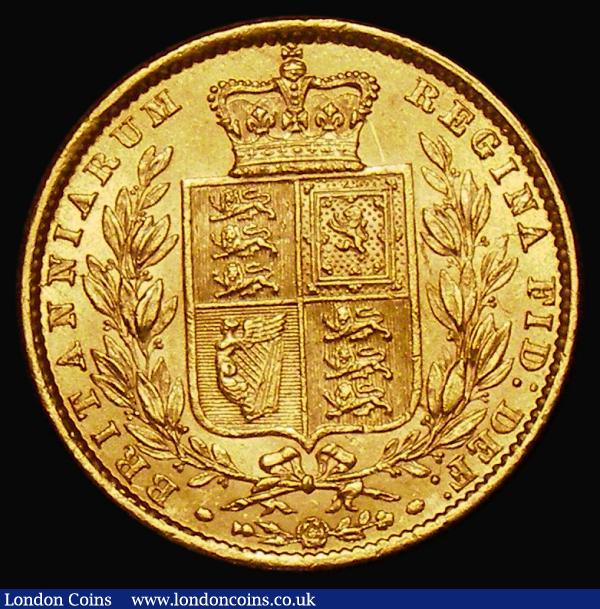 Sovereign 1860 O over C in VICTORIA Marsh 43C, S.3852D, GVF/NEF a thin scratch to the right of the crown barely detracts, rated R by Marsh  : English Coins : Auction 179 : Lot 2044