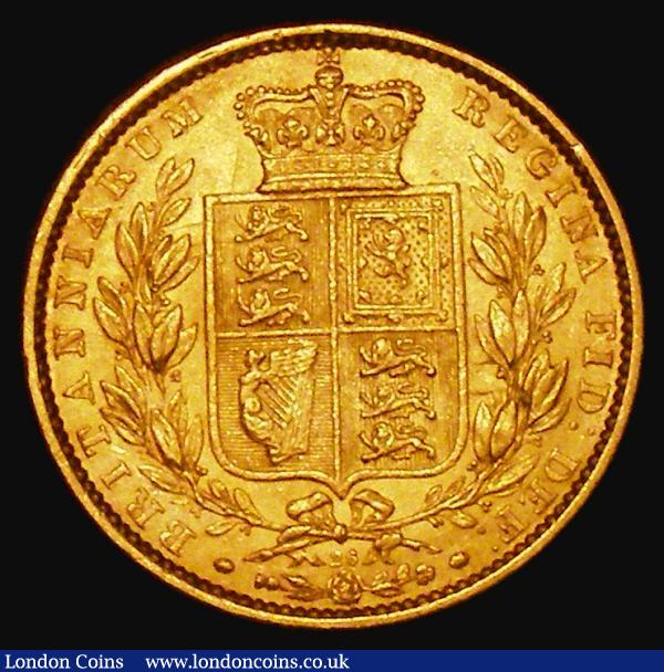 Sovereign 1863 Marsh 48, S.3853, Die Number 26 VF/NEF : English Coins : Auction 179 : Lot 2051