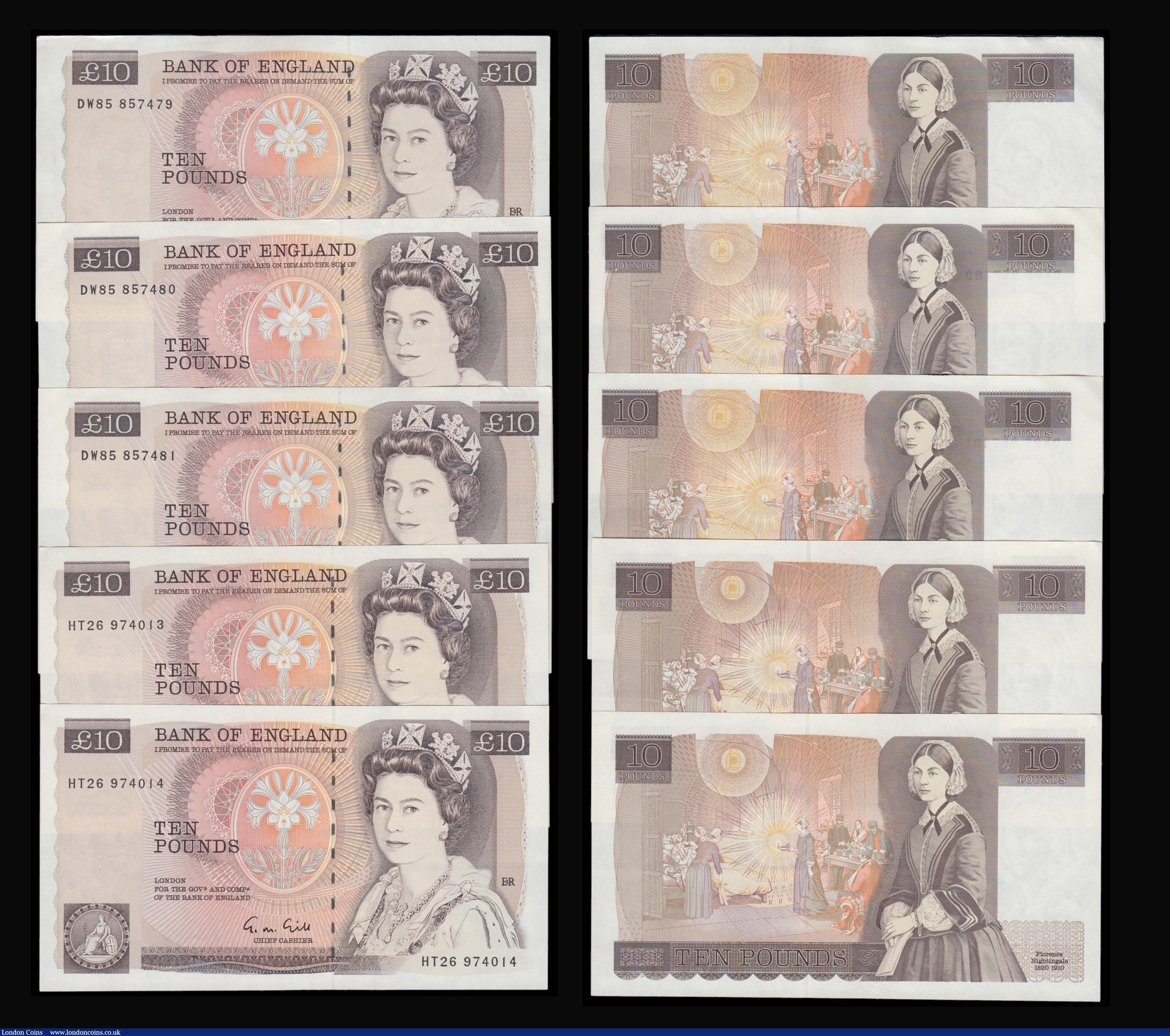 London Coins : A179 : Lot 64 : Fifty Pounds Somerset B352 issued 1981 Christopher Wren on reverse, (2) VF, Twenty Pounds Gill Shake...