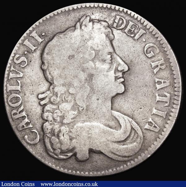 Crown 1676 VICESIMO OCTAVO edge ESC 51, Bull 397 VG or better with all major details clear : English Coins : Auction 180 : Lot 1227