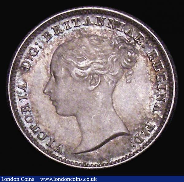 Groat 1840 ESC 1934, Bull 3326, UNC and attractively toned with flashes of gold and blue, a choice example with excellent fields : English Coins : Auction 180 : Lot 1372