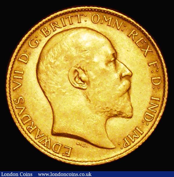 Half Sovereign 1909 Marsh 512, S.3974B NVF/Good Fine : English Coins : Auction 180 : Lot 1482