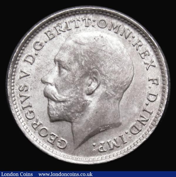 Threepence 1913 Choice Unc and graded 82 by CGS : English Coins : Auction 180 : Lot 1994