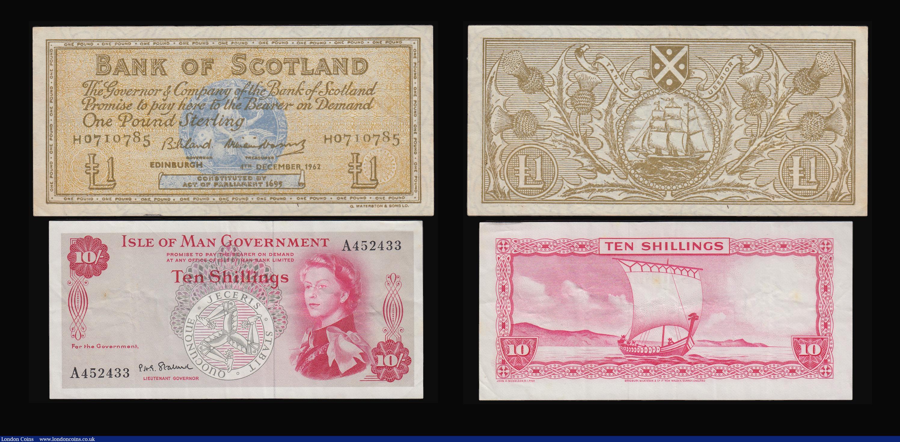London Coins : A180 : Lot 109 : Five Pounds O'Brien Lion and Key C36 prefix VF, Page Wellington A11 prefix AU, Gill Stephenson ...