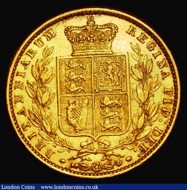 Sovereign 1853 WW Raised, Marsh 36, S.3852C, VF : English Coins : Auction 180 : Lot 1808
