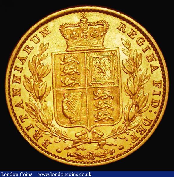 Sovereign 1857 Marsh 40, S.3852D, VF/GVF : English Coins : Auction 180 : Lot 1814
