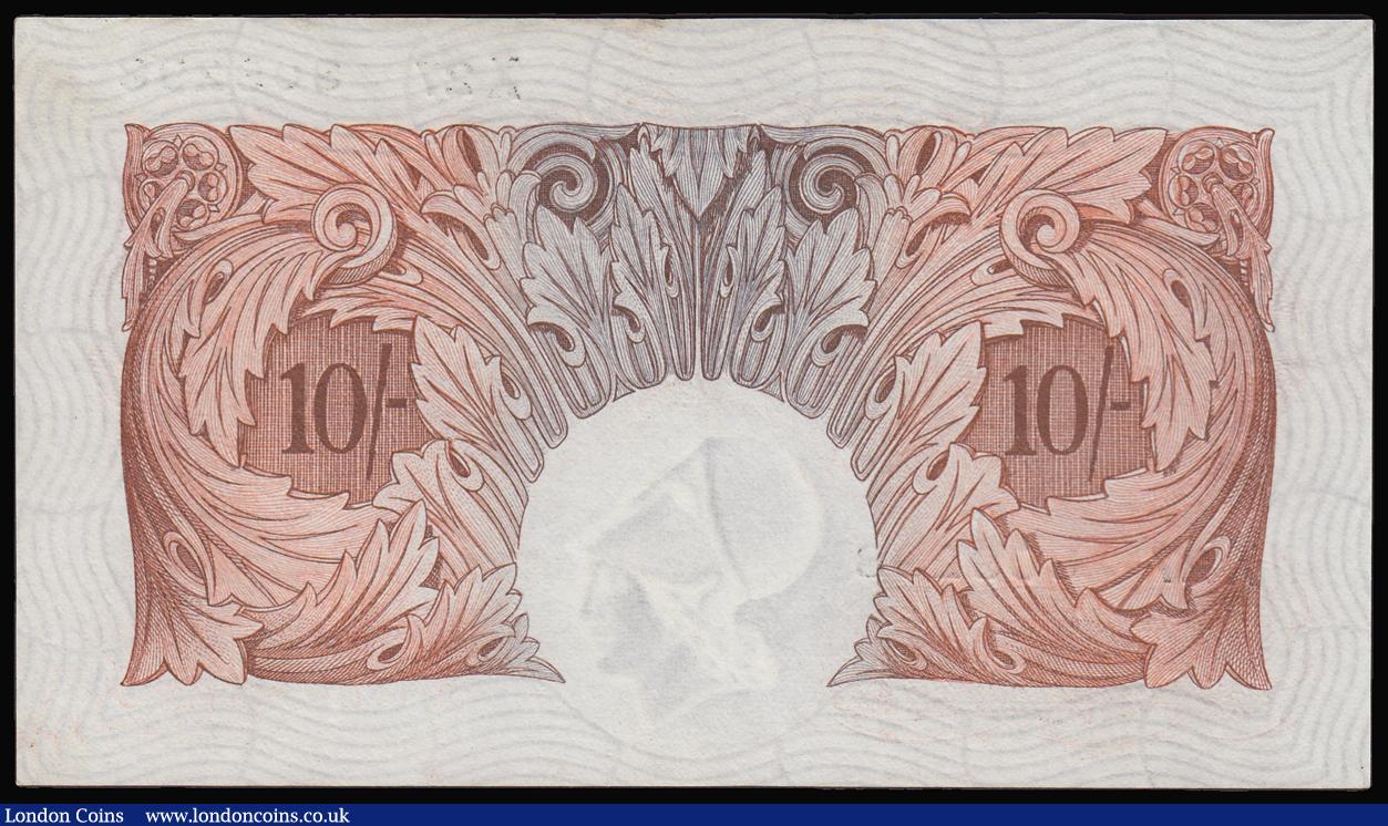 London Coins : A180 : Lot 55 : Ten Shillings Mahon B210 1928 X27 809298 AU-Unc