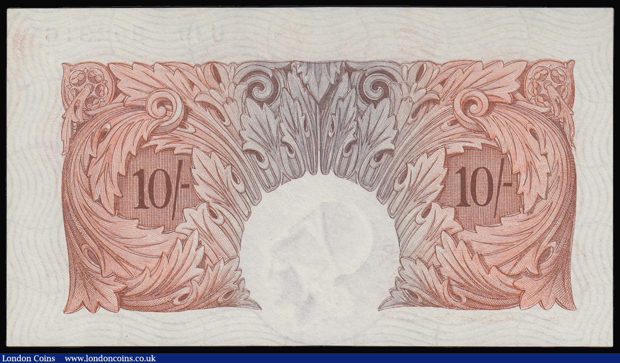 London Coins : A180 : Lot 60 : Ten Shillings Catterns B223 issued 1930 U19 902316 AU - Unc