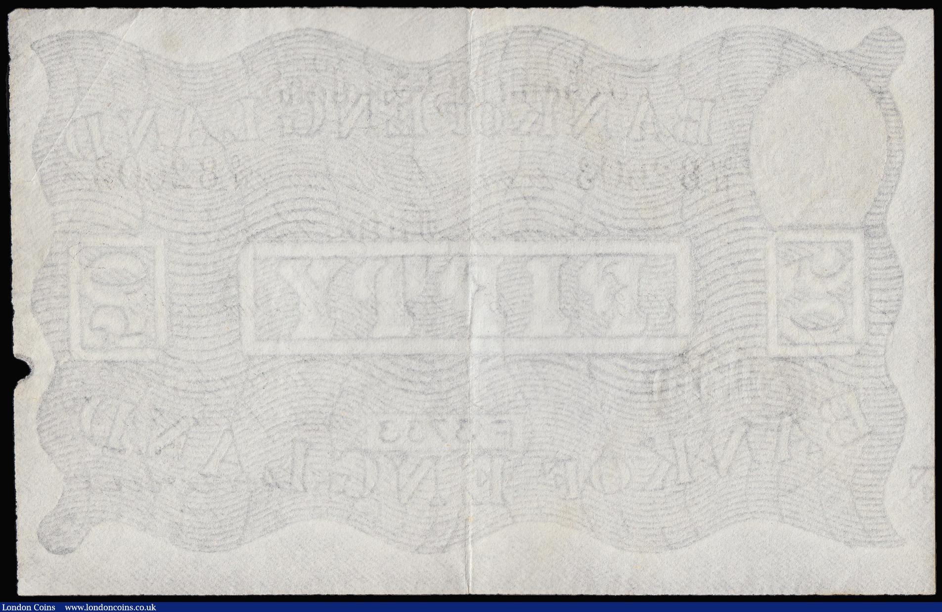 London Coins : A180 : Lot 67 : Fifty Pounds Catterns white B231 Operation Bernhard German forgery WW2 dated 15th June 1933 series 5...