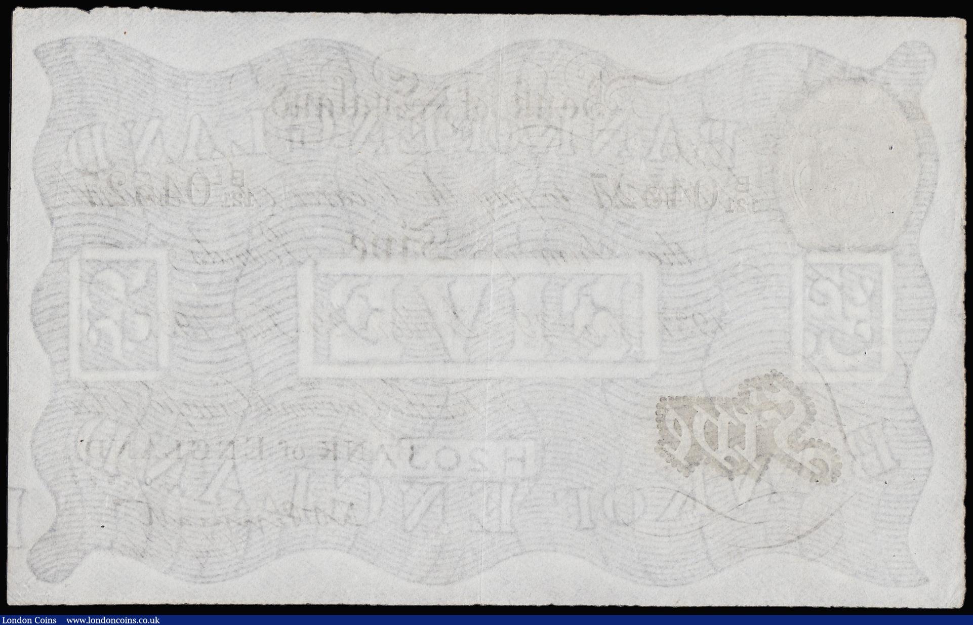 London Coins : A180 : Lot 74 : Five Pounds Peppiatt B241 Operation Bernhard German forgery dated 29th June 1937 series B/121 04527,...