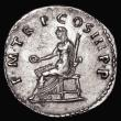 London Coins : A180 : Lot 1153 : Roman Denarius Trajan (100AD) Obverse: Laureate head right, IMP CAES NERVA TRAIAN AVG GERM, Reverse:...