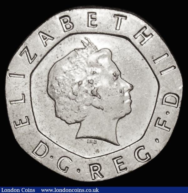 Decimal Twenty Pence undated mule (2008) S.G4A NEF/EF : English Coins : Auction 181 : Lot 1620