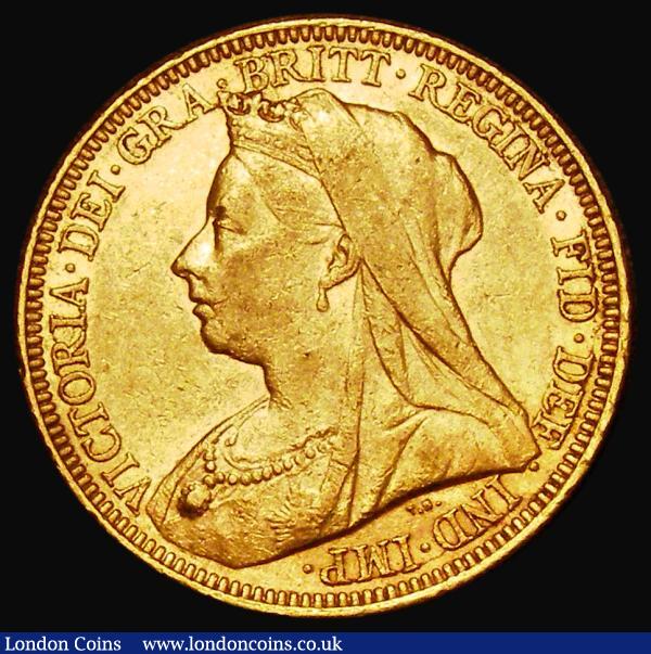 Sovereign 1894S Marsh 163, S.3877, NVF/VF : English Coins : Auction 181 : Lot 2216