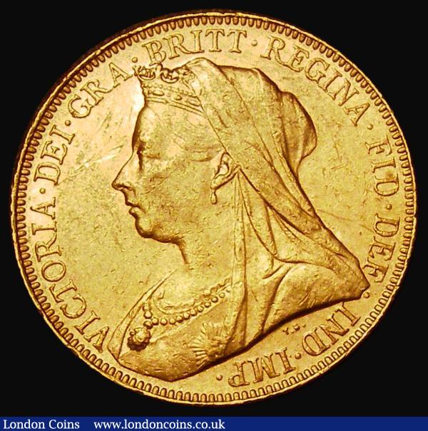 Sovereign 1900P Marsh 172, S.3876, VF/GVF with some contact marks : English Coins : Auction 181 : Lot 2232