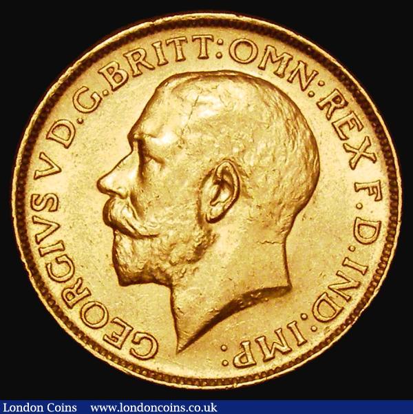 Sovereign 1913 Marsh 215, S.3996 GVF the obverse with some contact marks : English Coins : Auction 181 : Lot 2267