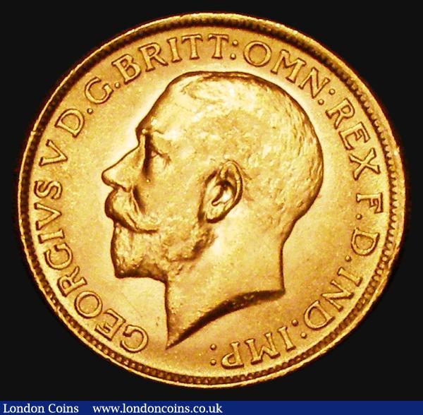 Sovereign 1916 Marsh 218, S.3996, GEF/AU, a most attractive example with excellent eye appeal, a scarce date becoming increasingly hard to find especially in this high grade : English Coins : Auction 181 : Lot 2275