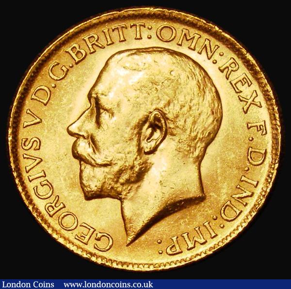 Sovereign 1916 Marsh 218, S.3996, UNC/AU and lustrous, a choice example with superb eye appeal, a scarce date becoming increasingly hard to find especially in this high grade : English Coins : Auction 181 : Lot 2276