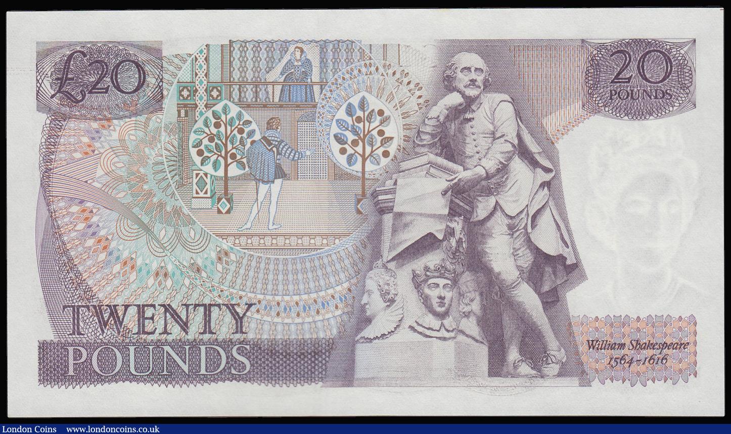London Coins : A181 : Lot 138 : Twenty Pounds Page B328 C01 677643 AU-UNC