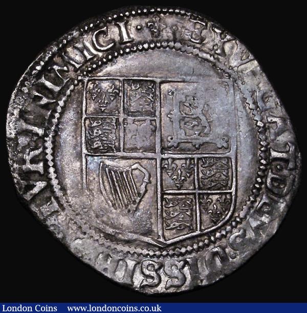 Shilling James I First Coinage, Second Bust, beard appears to merge with collar, S.2646, mintmark Lis, 5.95 grammes, Good Fine or better, a little weak in parts, with pleasing tone and eye appeal : Hammered Coins : Auction 181 : Lot 1478