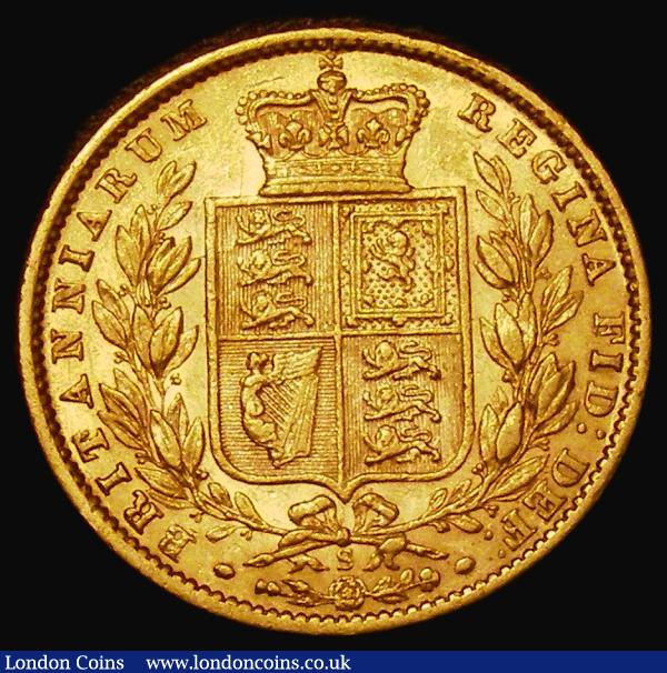 Sovereign 1872S Shield Reverse, Marsh 70, S.3855, Good Fine/NVF : English Coins : Auction 181 : Lot 2162