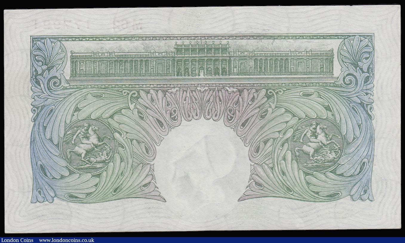 London Coins : A181 : Lot 53 : One Pound Catterns B225 issued 1930 M62 177921 Unc