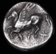 London Coins : A181 : Lot 1241 : Ancient Greece, Corinth Silver Stater (c.345-307BC) Obverse: Helmeted head of Aphrodite left, no wre...