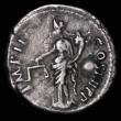 London Coins : A181 : Lot 1320 : Roman Denarius Nerva (struck 98AD) Obverse: Bare head right  IMP NERVA CAES AVG GERM P M TR P I...
