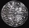 London Coins : A181 : Lot 1411 : Penny Cnut, Quatrefoil type, Northampton/Southampton Mint, moneyer Edmund, Obverse: Bust left, crown...