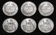 London Coins : A181 : Lot 2571 : French Indo-China One Piastres (7) 1896A, 1898A, 1899A, 1900A, 1903A, 1904A, 1907A VF to GVF