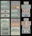 London Coins : A181 : Lot 423 : World (23 ) including Canada $1 194, 1967, USA $2 1976, USA $10 1864  Confederate States America VF ...