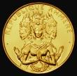 London Coins : A181 : Lot 941 : Cambodia 50,000 Riels Gold 1974 Obverse: Cambodian Dancers KM#64 BU and fully lustrous